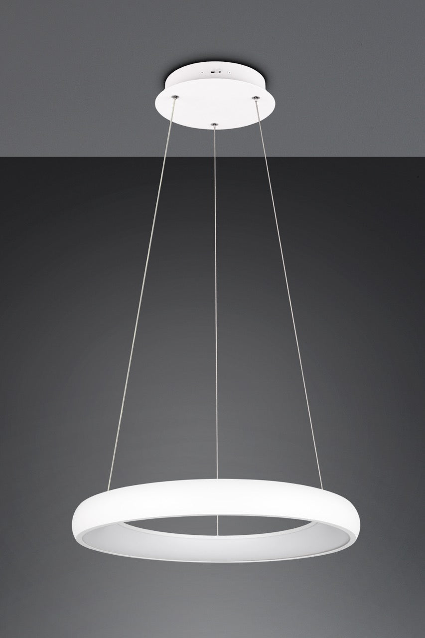 Trio Cardona Lámpara colgante LED blanco 38W 349616031