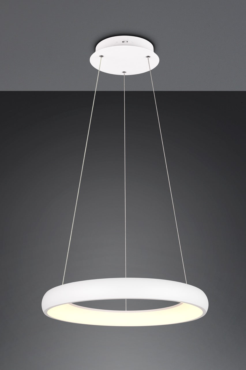 Trio Cardona Lámpara colgante LED blanco 38W 349616031