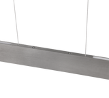 Lámpara de techo colgante Trio Galway LED níquel mate táctil CCT 150cm 349710107