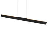 Lámpara de techo colgante Trio Galway LED negro mate CCT regulable táctil 150cm 349710132 - vista 4