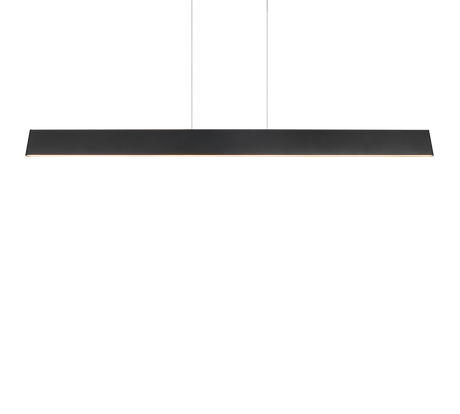 Lámpara de techo colgante Trio Galway LED negro mate CCT regulable táctil 150cm 349710132 - vista 5