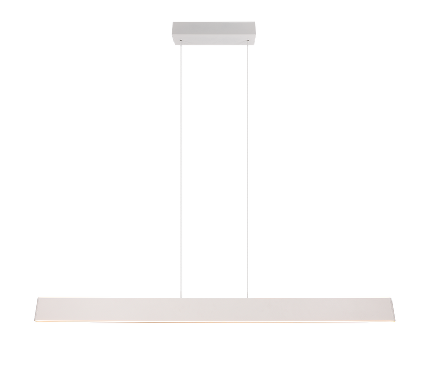 Lámpara de techo colgante Trio Galway LED gris cálido táctil CCT 150cm 349710176