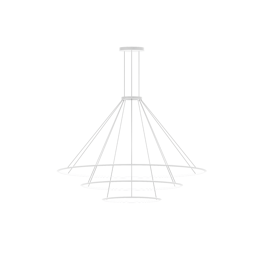 Lámpara de techo colgante LedsC4 Circular Inward 3 Rings ( ) grande LED CD4H-00V9AZDU14