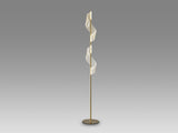 Lámpara de pie de salón Schuller Velas LED oro mate 3000K 160cm vista 3
