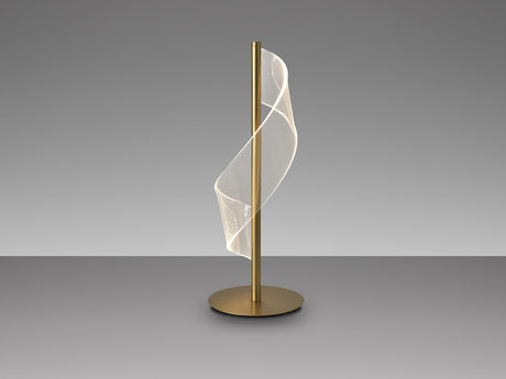 Lámpara de sobremesa Schuller Velas LED oro mate 3000K 50cm vista 2
