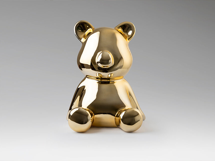 Figura decorativa Schuller Osito dorado y oro 50cm 351522 - imagen 5