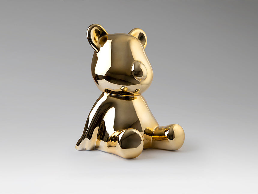 Figura decorativa Schuller Osito dorado y oro 50cm 351522 - imagen 6