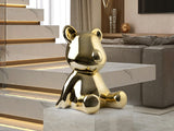 Figura decorativa Schuller Osito dorado y oro 50cm 351522