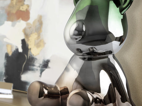 Figura decorativa Schuller Osito verde y gris 50cm vista 2