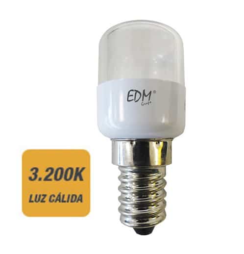 Elektro3 BOMBILLA FRIGORIFICO LED E14 0,5W 55 LM 3200K LUZ CALIDA EDM