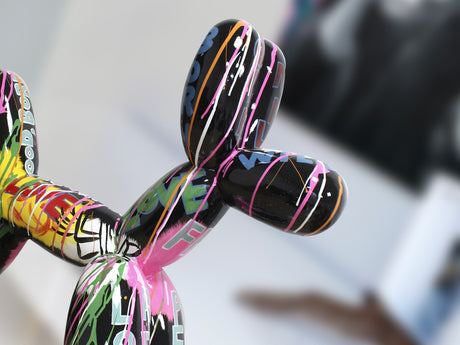 Figura decorativa Schuller Balloon Dog decoración: grafiti 41cm vista 2