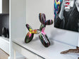 Figura decorativa Schuller Balloon Dog decoración: grafiti 41cm 356640