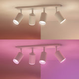 Philips Hue White and Color Ambiance Foco Fugato blanco RGBW 4,2W 1600lm 8720169319578 - imagen 4