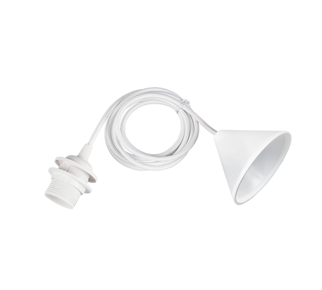 Lámpara de techo colgante Trio Sala LED blanco 3000K 200cm 359190101