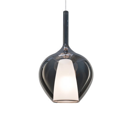 Lámpara colgante Ideal Lux Kalique fumé 42W Ø28cm 359465