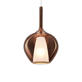 Lámpara colgante Ideal Lux Kalique cobre 42W Ø28cm 359540