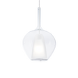 Lámpara colgante Ideal Lux Kalique transparente 42W Ø28cm 359571
