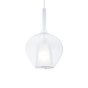Lámpara colgante Ideal Lux Kalique-1 Ø28cm E27 transparente — ref. 359571 (1)