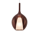 Lámpara colgante Ideal Lux Kalique cobre Ø28cm 359663