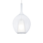 Lámpara colgante Ideal Lux Kalique-2 Ø28cm E27 transparente — ref. 359670 (1)