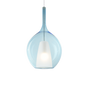Lámpara colgante Ideal Lux Kalique-2 Ø28cm E27 azul — ref. 359694 (1)