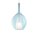 Lámpara colgante Ideal Lux Kalique-2 Ø28cm E27 azul — ref. 359694 (1)
