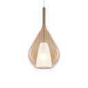 Lámpara colgante Ideal Lux Kalique-3 Ø28cm E27 ámbar — ref. 359748 (1)