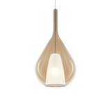 Lámpara colgante Ideal Lux Kalique-3 Ø28cm E27 ámbar — ref. 359748 (1)