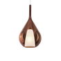 Lámpara colgante Ideal Lux Kalique cobre Ø28cm 359779
