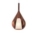 Lámpara colgante Ideal Lux Kalique cobre Ø28cm 359779
