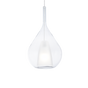 Lámpara colgante Ideal Lux Kalique-3 Ø28cm E27 transparente — ref. 359793 (1)