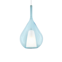 Lámpara colgante Ideal Lux Kalique-3 Ø28cm E27 azul — ref. 359816 (1)