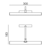 MDC SISLEI 574984402 Aplique SISLEI 300mm LED 6W 2700K (medalla)