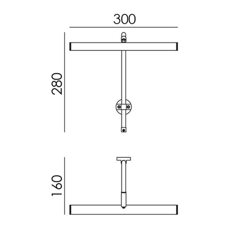 MDC JOBI 575284404 Aplique JOBI LED 6W 300mm 4000K (medalla)