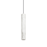 Lámpara colgante Ideal Lux Look cristal alabastro Ø6cm 28W 361192