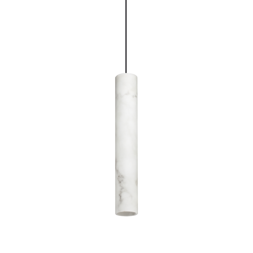Lámpara colgante Ideal Lux Look cristal alabastro Ø6cm 28W 361192