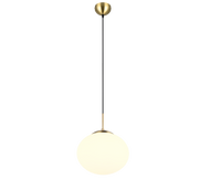 Lámpara de techo colgante Trio Fomento bronce mate 150cm 363100108