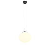 Lámpara de techo colgante Trio Fomento negro mate 150cm 363100132