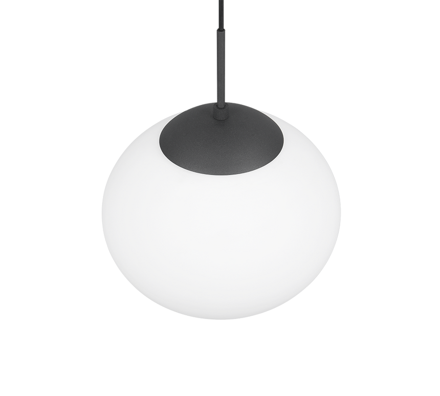 Lámpara de techo colgante Trio Fomento negro mate 150cm 363100132 - vista 5