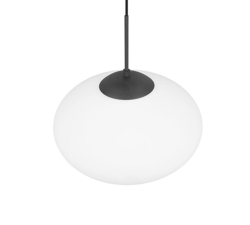 Lámpara de techo colgante Trio Fomento negro mate 150cm 363190132 - vista 5