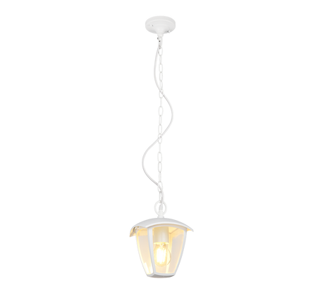 Lámpara colgante de exterior Trio Venta blanco mate IP44 82cm 363260131