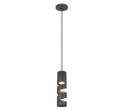 Lámpara de techo colgante Trio Stream negro mate 150cm 364000132