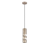 Lámpara de techo colgante Trio Stream marrón café 150cm 364000165 - vista 2