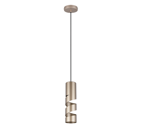 Lámpara de techo colgante Trio Stream 150cm marrón café — ref. 364000165 (2)