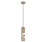 Lámpara de techo colgante Trio Stream 150cm marrón café — ref. 364000165 (1)