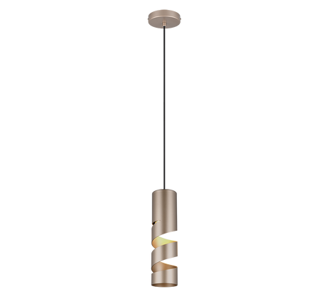 Lámpara de techo colgante Trio Stream 150cm marrón café — ref. 364000165 (1)