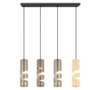 Lámpara de techo colgante Trio Stream LED multicolor 3000K 150cm 364000417