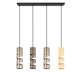 Lámpara de techo colgante Trio Stream LED multicolor 3000K 150cm 364000417