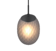 Lámpara de techo colgante Trio Facette LED negro mate 2700K 150cm 364200154