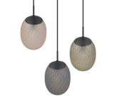 Lámpara de techo colgante Trio Facette LED negro mate 2700K 150cm 364230317